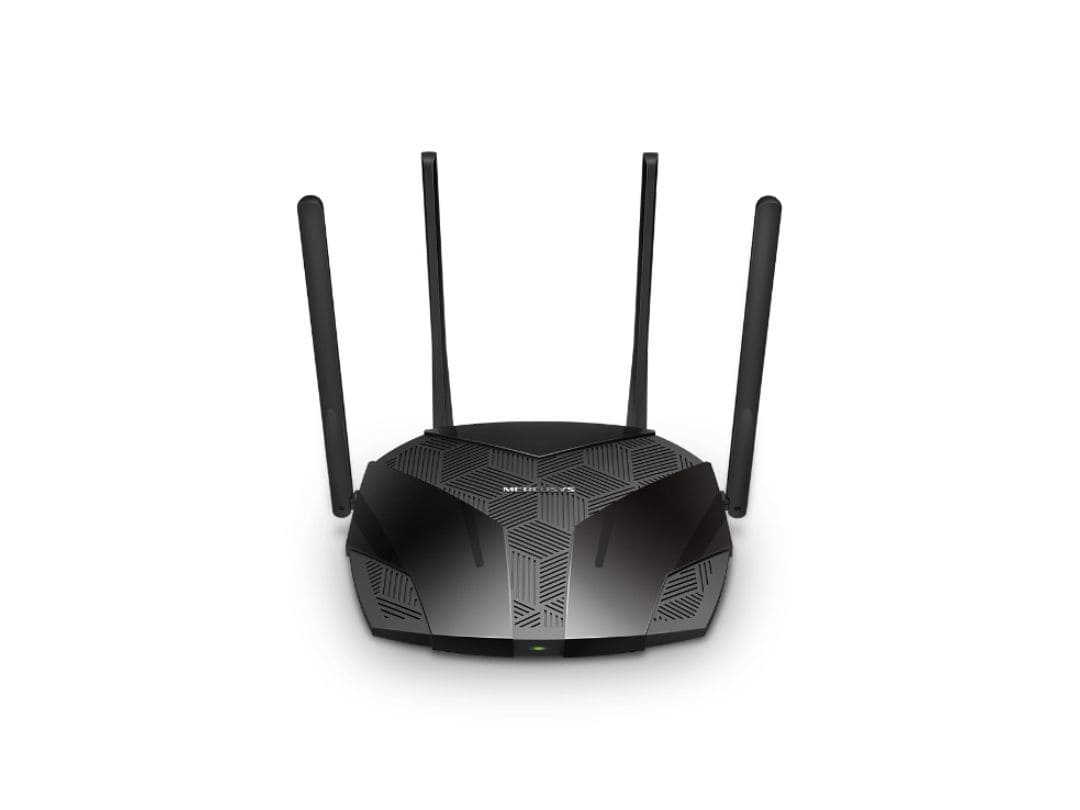 جهاز التوجيه Mercusys MR80X AX3000 Gigabit Wi-Fi 6 جهاز التوجيه Mercusys MR80X AX3000 Gigabit Wi-Fi 6